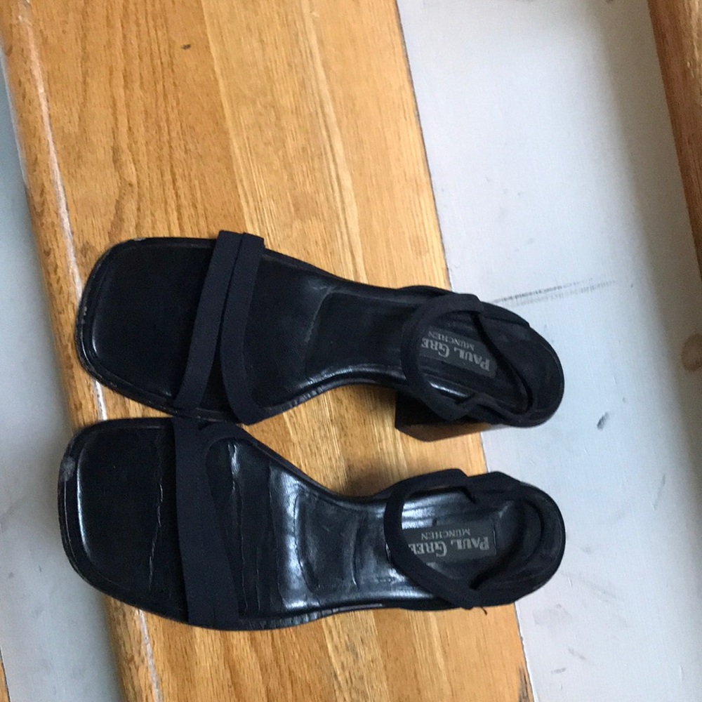 Black sandals